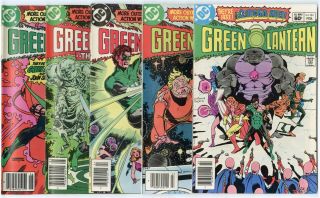 Green Lantern 161 - 181 Complete Run Avg.  Nm - 9.  2 Dc 1983