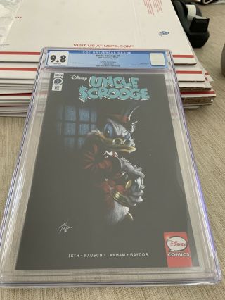 Uncle Scrooge 1 Cgc 9.  8 Gabriele Dell’otto Trade Variant Scorpion Comics