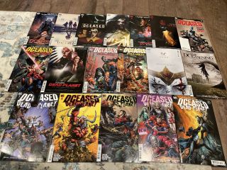 Dc Comics : Dceased 1 - 6,  Unkillables 1 - 3,  Dead Planet 1 - 7,  Good Day To Die