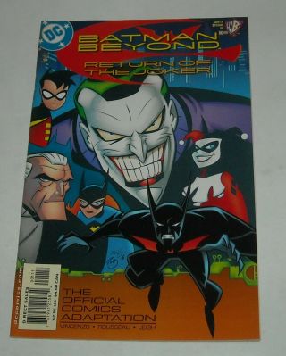 Batman Beyond Return Of The Joker Dc Comics 2001 Movie Adaptation Harley Quinn