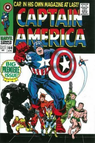 Captain America Omnibus Vol.  1 (printing) (2016,  Hardcover)