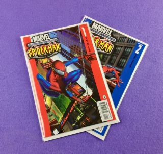 Ultimate Spider - Man 1 And 2 (2000) : 1st Appearance Of Ultimate Spider - Man