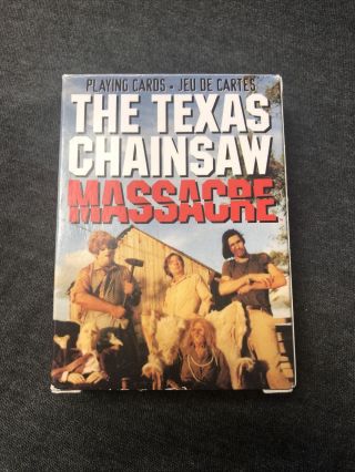 Texas Chainsaw Massacre Card Deck Horror Movie Playing Cards