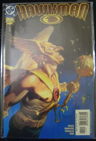 Hawkman 1 - 49 Dc Comic Set Complete Johns Morales Rags Palmiotti Gray 2002 Nm