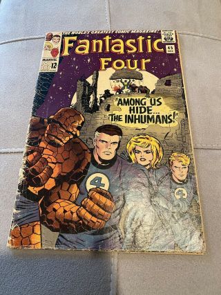 Fantastic Four 45 - First Appearance If Inhumans