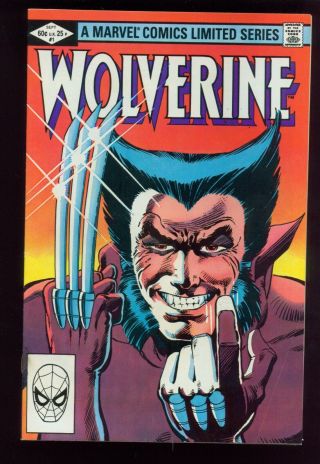 Wolverine 1 Limited Series Sept 1982 Very Good Water Marvel Comics Item: 22631