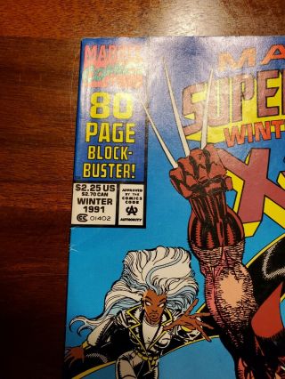 Marvel Heroes 8,  (Winter Special 1991),  VF,  1st Squirrel Girl,  Newsstand 3