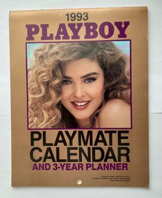 Playboy Playmate 8.  5 X 11 Calendar 1993 Featuring Anna Nicole Smith (vickie)