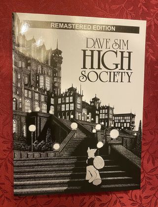 High Society By Dave Sim - Remastered,  Signed & Numbed By Dave Sim -