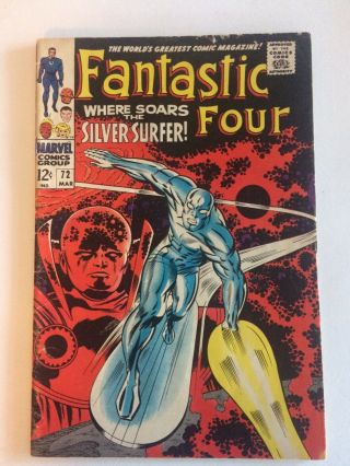 Fantastic Four 72 (march 1968,  Marvel)
