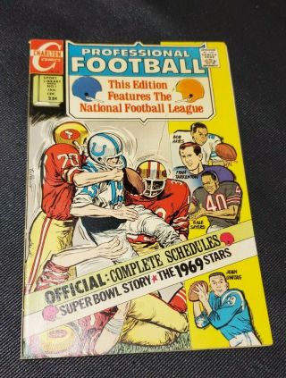 Charlton Sport Library 1 Pro Football 1969/70 Nfl Johnny Unitas/lombardi/starr