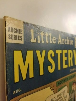 Little Archie Mystery Comics 1,  Aug 1963,  VG (Mark ' s comics) 3