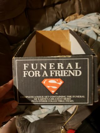 Retail Display Superman Funeral For A Friend Collector 
