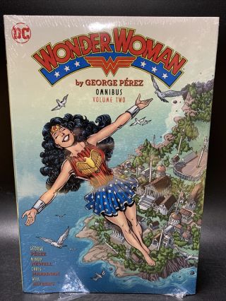 Wonder Woman By George Perez Vol.  2 Dc Comics Hardcover Omnibus - &