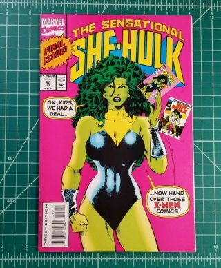 The Sensational She - Hulk 60 (1994) Nm,  Marvel Last Issue Disney,