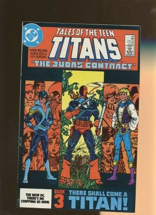 Tales Of The Teen Titans 44 Vf/nm 9.  0 1 Book Dc 1st Nightwing Deathstroke