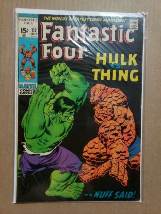 Fantastic Four 112 (jul 1971,  Marvel)