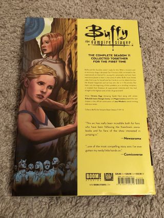 Buffy the Vampire Slayer Season 11 Library Edition Hardcover By Joss Whedon 2
