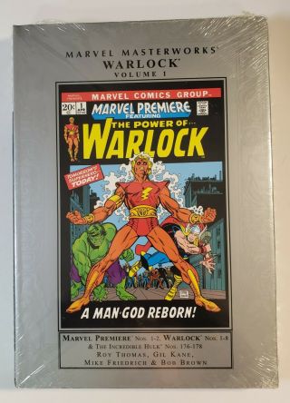 Marvel Masterworks Warlock Volume 1 Roy Thomas Gil Kane Hc Factory