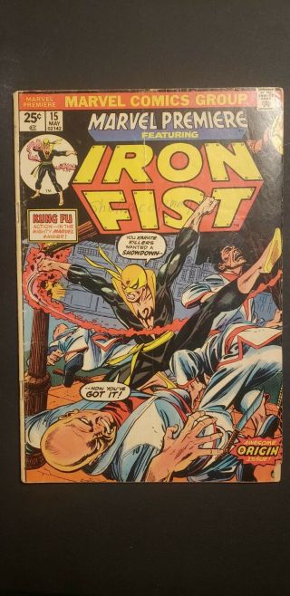 Marvel Premiere 15 Key - 1st Appearance Of Iron Fist