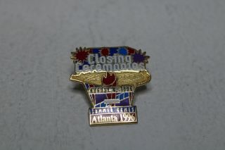 Vintage 1996 Atlanta Olympic Summer Games Closing Ceremonies Commemorative Pin