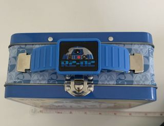 The Tin Box Co,  Star Wars,  R2 - D2,  Tin,  Small Lunchbox With Handle,  Latch Closure 2