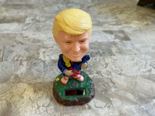 Donald Trump Hawaiian Solar Doll Bobble Head No Batteries Required