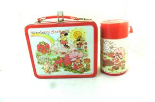Vintage Strawberry Shortcake American Greetings Corp,  1980 Lunch Box