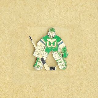 Hartford Whalers Nhl Hockey Official Old Home Jersey Goalie Pin