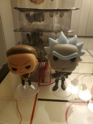 Funko Pop Animation: Rick And Morty - Weaponized Rick 172 Morty 173 (2 Pc Set)