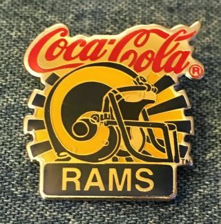 Los Angeles Rams Brooch Pin Nfl Football 80 