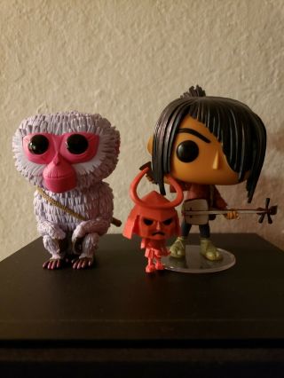 Funko Pop - Kubo And The Two Strings - Kubo With Little Hanzo And Monkey -