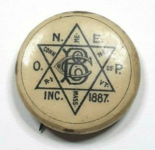 1887 O.  N.  E.  P.  Inc.  Whitehead & Hoag Co.  Pinback
