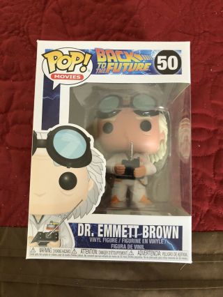 Funko Pop Back To The Future 50 Dr.  Emmett Brown