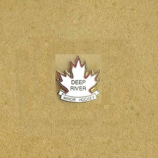 Deep River On Ontario Minor Hockey Association Canada Official Old Pin