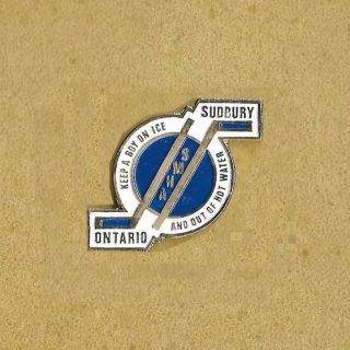 Sudbury Minor Hockey Association Smha On Canada Official Pin Old