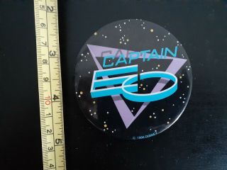 Vintage Disneyland Captain Eo With Michael Jackson Pinback Pin Button