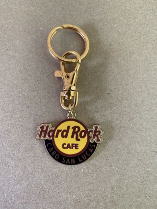 CABO SAN LUCAS MEXICO Hard Rock Cafe LOGO KEYCHAIN Hard To Find Logo Design 2