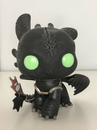 Funky Pop: How To Train Your Dragon - Toothless Vinyl Figure (no Box)