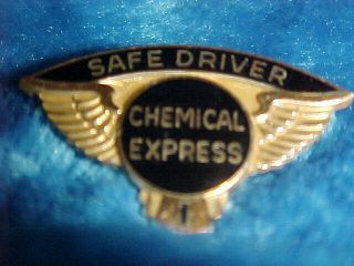 Chemical Express Co (european Chemicals Transportation) 1 Year Safe Driver Pin
