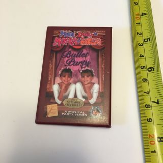 Collectible Mary - Kate & Ashley’s Ballet Party Video Badge Button Pin