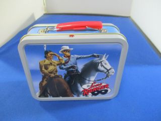 The Lone Ranger Mini Lunch Box Tin 2001 General Mills Cheerios 60th Anniversary