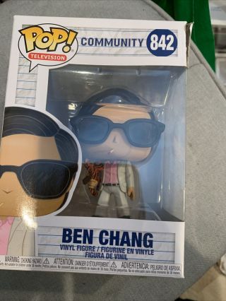 Ben Chang Funko Pop Box