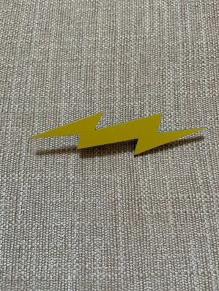 Vintage Lightning Bolt Pin/san Diego Chargers Football