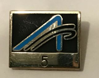 Vintage Terry Berry 1/10 - 10k 5 Year Service Pin Tie Tack Company Logo A