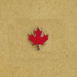 Canada Flag Maple Leaf Lapel Pin 3