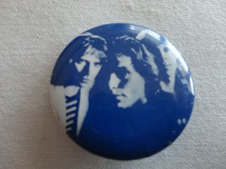 The Police " Around The World Tour " 1978 Promo Pin Badge Button Authentic Vintage