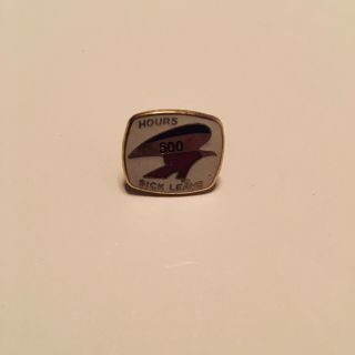 Vintage Collectible Pin: Usps Postal Service 500 Hours Sick Leave - Sharp