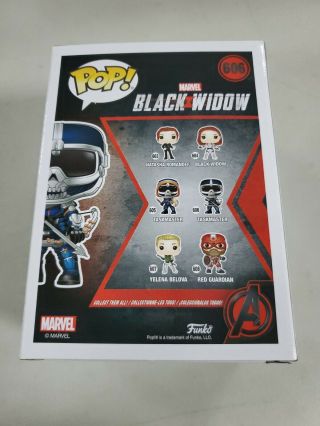 Funko POP Marvel Black Widow The Movie BOW TASKMASTER 606 3