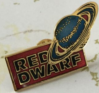 Red Dwarf Lapel Pin/pinback - British Science Fiction Comedy??